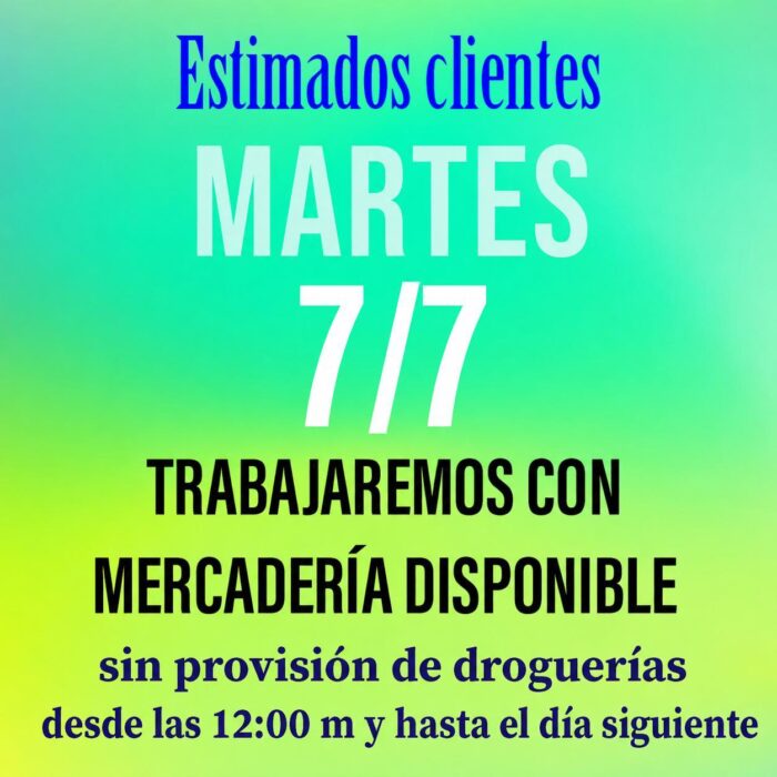 MARTES 07072026